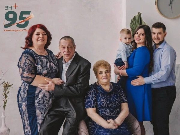 Семья Мингажетдиновых-Демидовых больше полувека работает на Автозаводской ТЭЦ