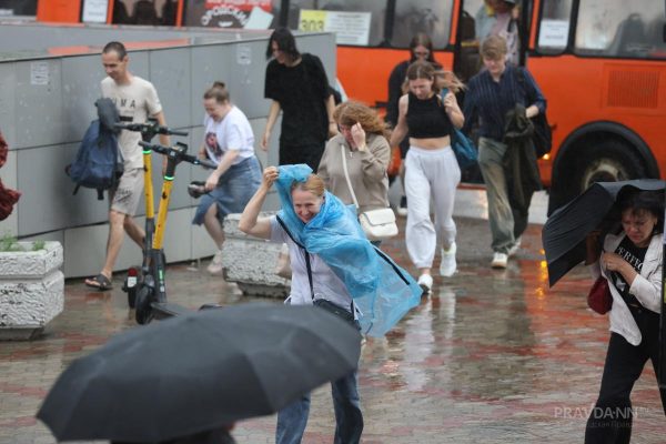 Сильные дожди ожидаются в Нижегородской области 24&nbsp;июля