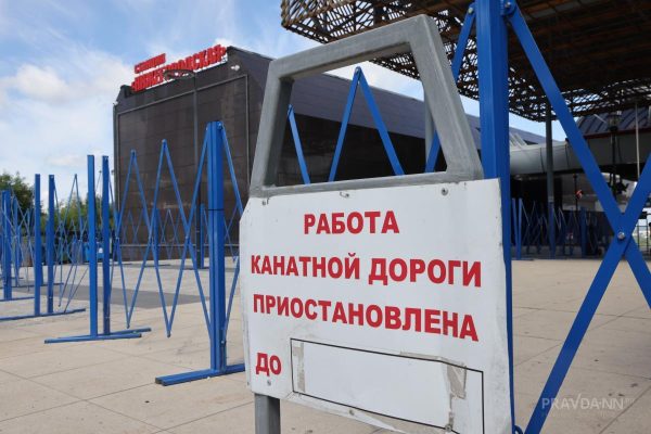 Нижегородскую канатную дорогу начали готовить к возобновлению работы