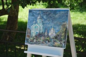 Художники проекта «Русская Атлантида» представили свои работы в Дивееве