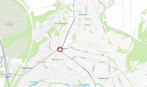 Схема движения на въезде в Нижний Новгород со стороны Кстова изменится 8 августа
