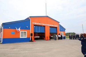 В Сосновском муниципальном округе открылась пожарная часть