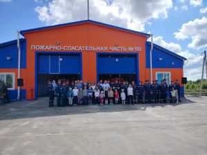 В селе Салганы открыли новое пожарное депо