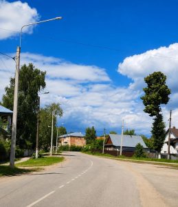 В поселке Память Парижской Коммуны построили 1 700 м освещения