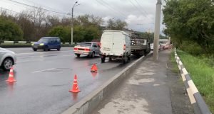 Четыре автомобиля столкнулись на Московском шоссе в Нижнем Новгороде