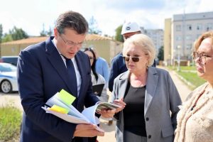 Глеб Никитин оценил капремонт медучреждений «Семейного квартала»