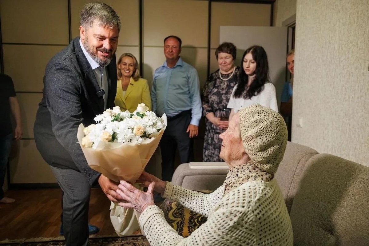 Жительница Дзержинска отметила 100-летний юбилей