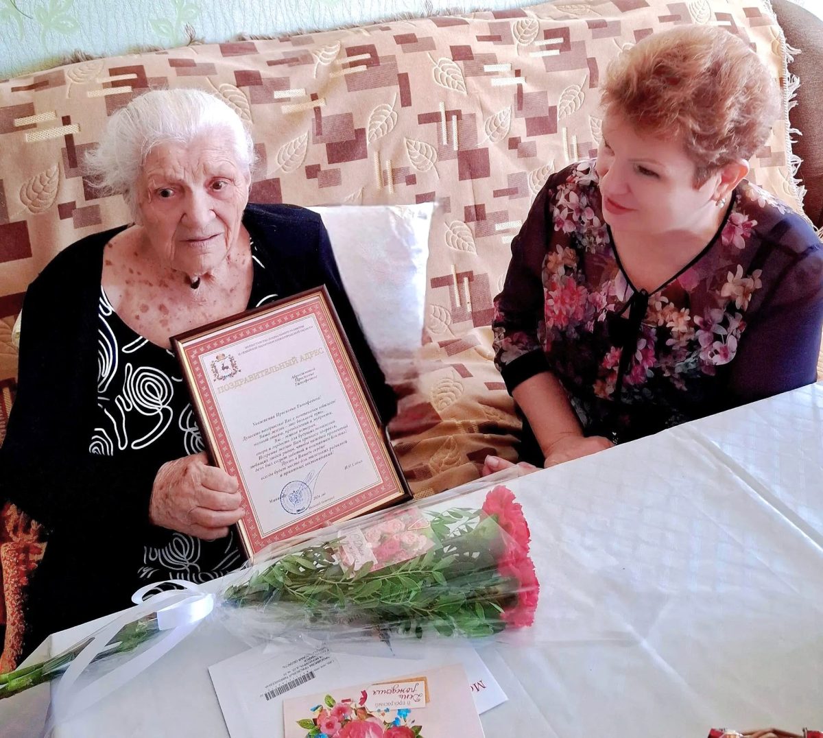 100-летие отметила Прасковья Абросимова из Первомайского округа