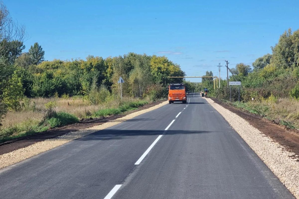 Участок дороги отремонтировали в Починковском округе по просьбам жителей