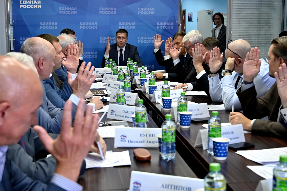Нижегородские единороссы выдвинули кандидатов на посты в Заксобрании и гордуме