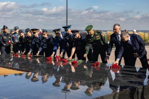 В Нижегородском кремле прошла акция, посвященная Дню солидарности с терроризмом