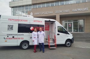 Спецавтомобиль «Государственная аптека» отправился в Лысковский район