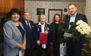 Вековой юбилей отметил ветеран Великой Отечественной войны Константин Пищулин