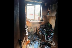 Оставленный на зарядке телефон стал причиной пожара в квартире в Первомайске