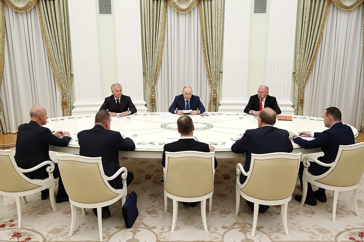 Владимир Путин отметил, что «Единая Россия» упрочила своё лидерство