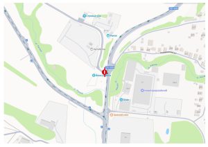 В Кстовском районе около деревни Ржавка закрыт съезд к бетонному заводу