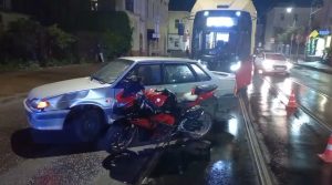 Мотоциклиста госпитализировали после ДТП на улице Ильинской
