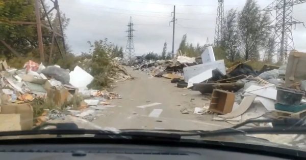 Нелегальную свалку строительного мусора и елок обнаружили в ЖК «Новая Кузнечиха»