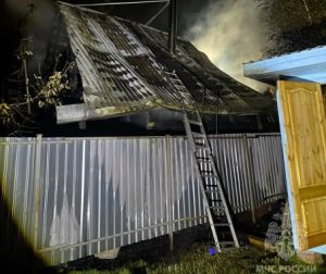 В Нижнем Новгороде при пожаре в бане эвакуировали троих человек