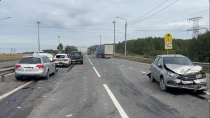 Четыре автомобиля столкнулись в Дальнеконстантиновском округе