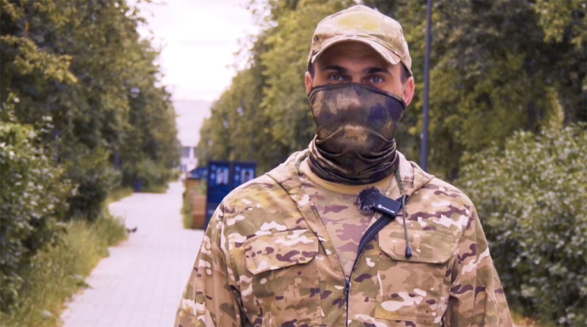 Боец СВО поблагодарил дзержинцев за гуманитарную помощь