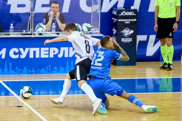 Футзалисты «Торпедо» потерпели первое поражение в основное время