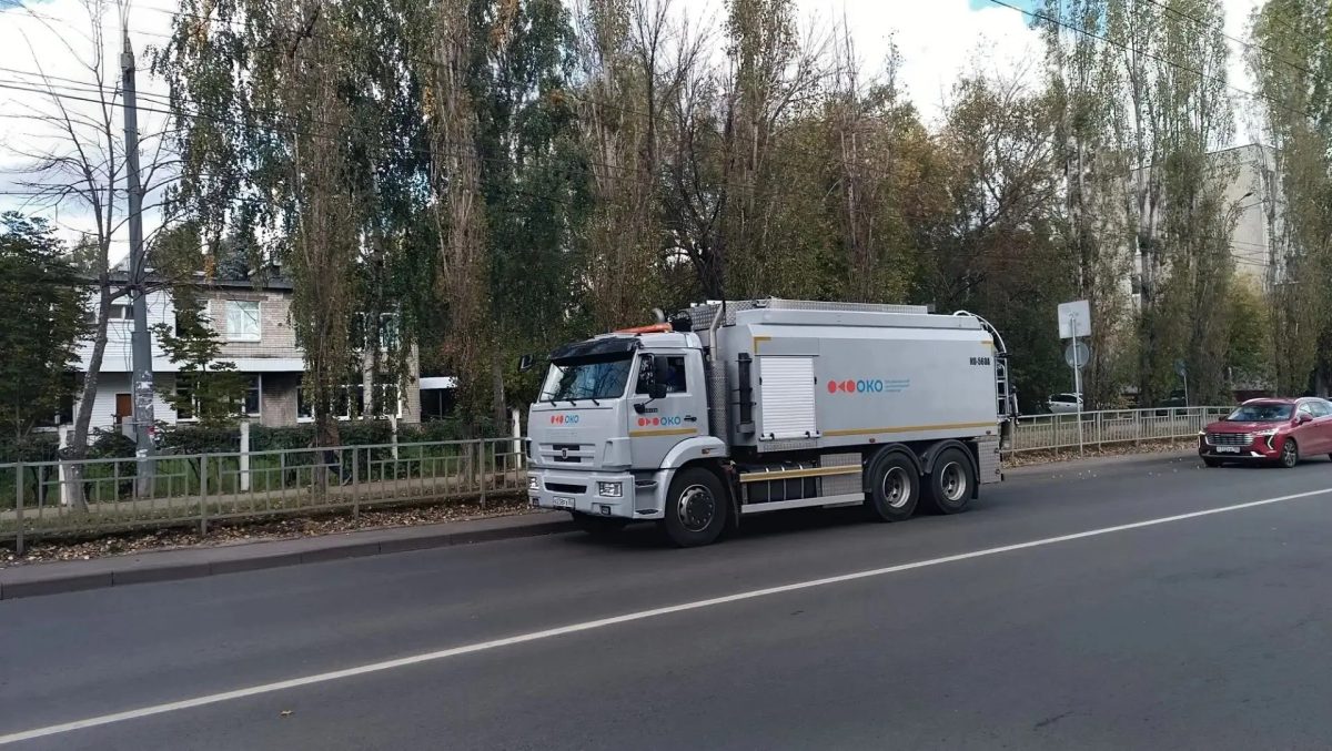 Три новых машины для промывки ливневок закупили для Нижнего Новгорода
