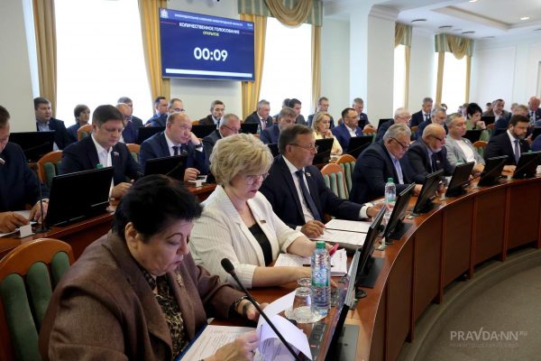 «Единая Россия» набрала 52,97% голосов на выборах в нижегородское Заксобрание