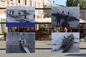 Уличная фотовыставка «На гребне волны.100 лет истории нижегородского гребного спорта»