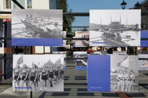 Уличная фотовыставка «На гребне волны.100 лет истории нижегородского гребного спорта»