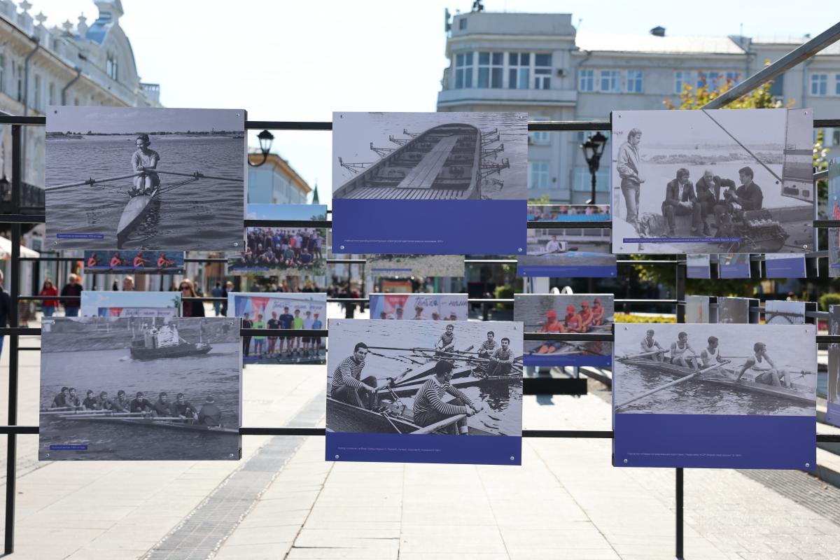 Уличная фотовыставка «На гребне волны.100 лет истории нижегородского гребного спорта»