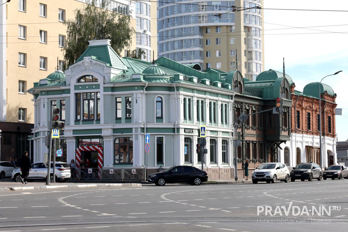 В Нижнем Новгороде завершилось восстановление Домов Чардымова и Самгина