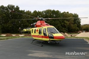 Новую вертолетную площадку для санавиации открыли в «Квартале здоровья»