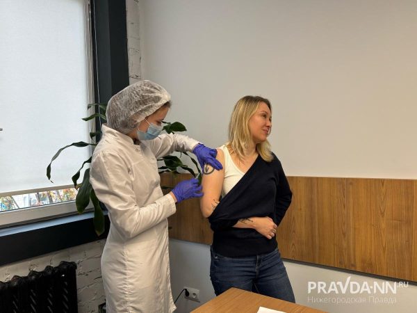 Редакция НОИЦ вакцинировалась от гриппа