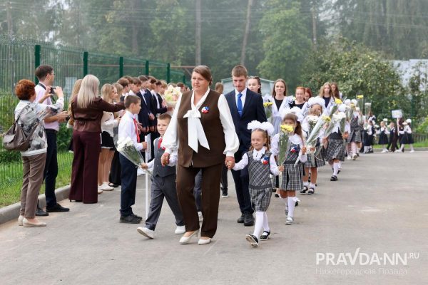 Снова за парты: школьные линейки прошли в Нижегородской области 1 сентября