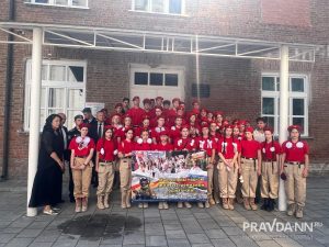 Нижегородские школьники почтили память жертв теракта в Беслане