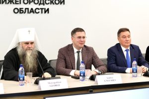 Андрей Гнеушев и архиепископ Джованни Д’Аниелло обсудили поддержку католической церкви в Нижегородской области