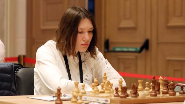 Екатерина Гольцева продолжает погоню за лидерами на шахматном Суперфинале