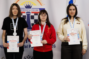 Екатерина Гольцева выиграла серебро чемпионата России по&nbsp;блицу
