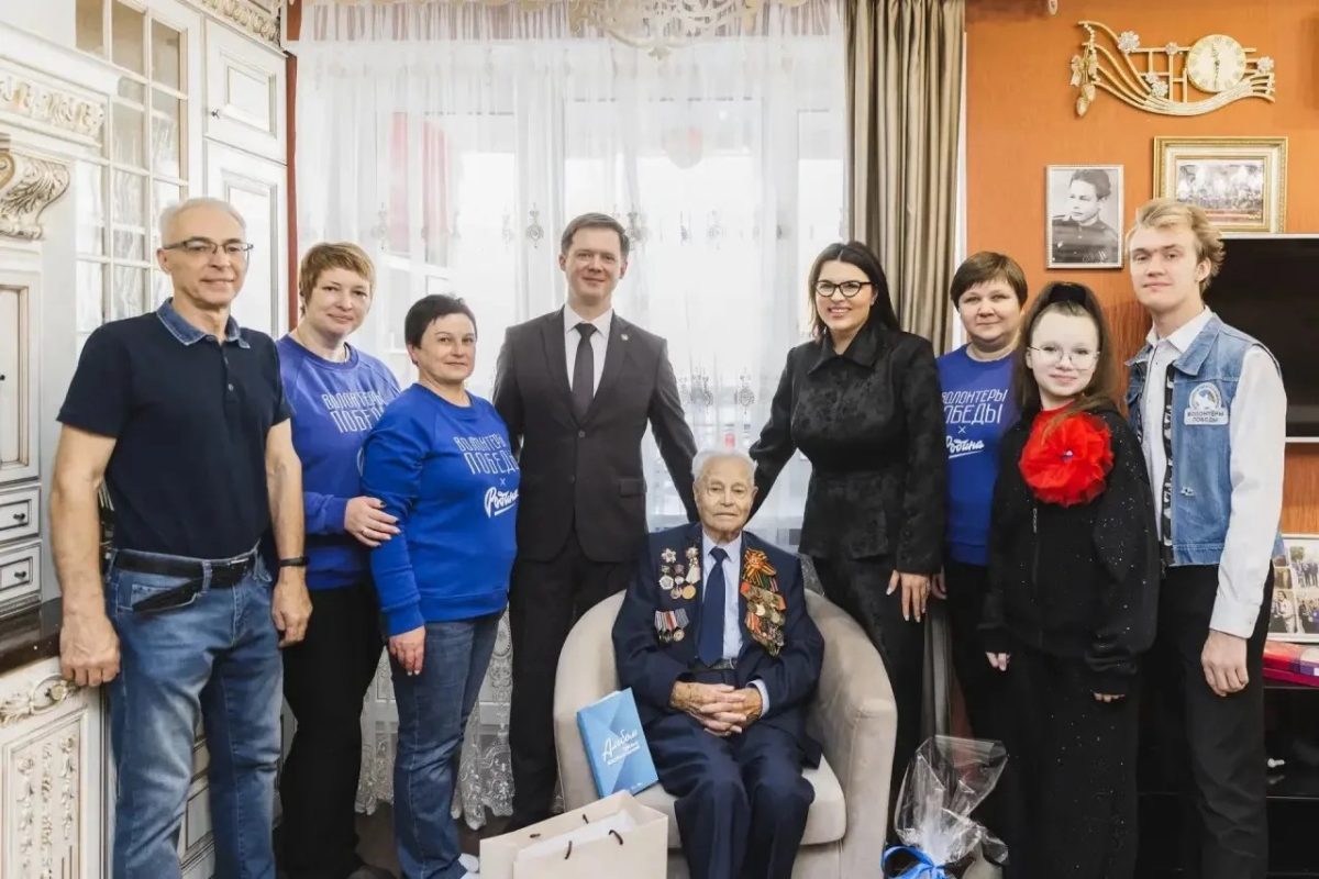 101-летие отметил ветеран Великой Отечественной войны Евгений Макаров