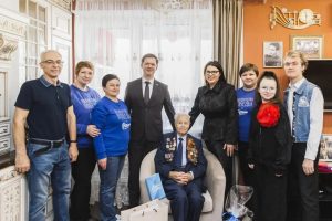 101-летие отметил ветеран Великой Отечественной войны Евгений Макаров