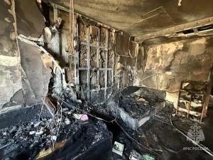 28 человек эвакуировали с пожара на улице 40 лет Победы