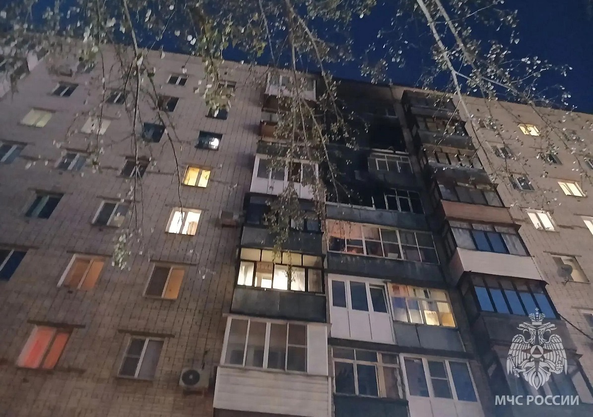 45 человек эвакуировали при пожаре в многоэтажном доме в Кстовском районе