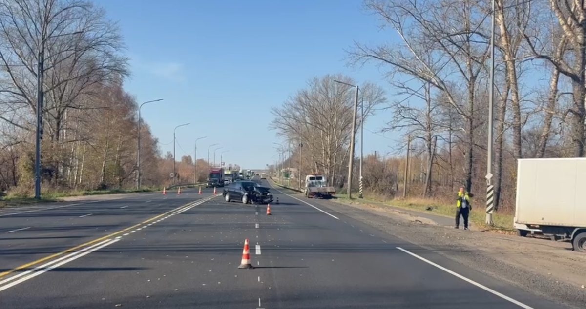 Два человека пострадали в аварии на трассе М‑7 «Волга» в Лысковском районе