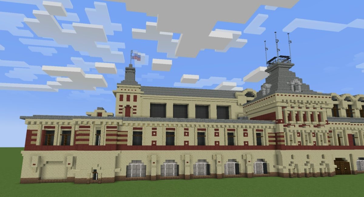 14-летний школьник построил Нижегородскую ярмарку в Minecraft