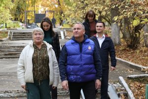 Евгений Чинцов оценил результаты благоустройства в Советском районе