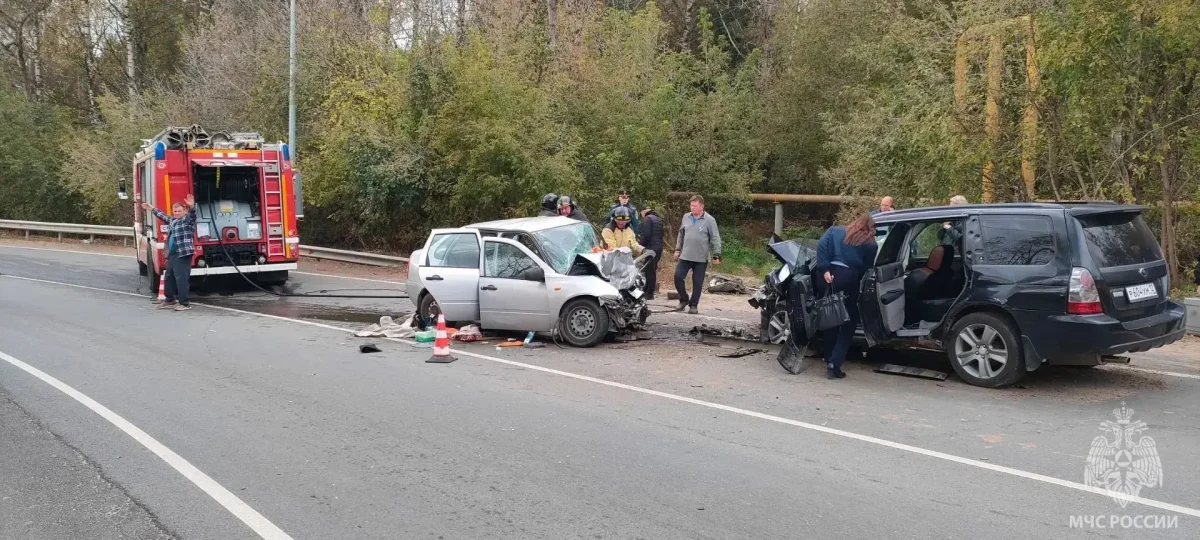 Столкновение двух автомобилей привело к гибели человека в Красных Баках