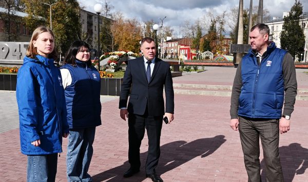 Благоустройство общественных пространств в Кулебаках оценил Партийный десант ЕР