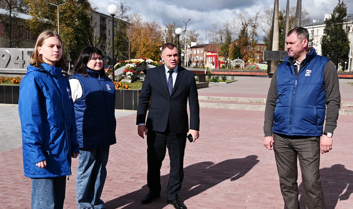 Благоустройство общественных пространств в Кулебаках оценил Партийный десант ЕР