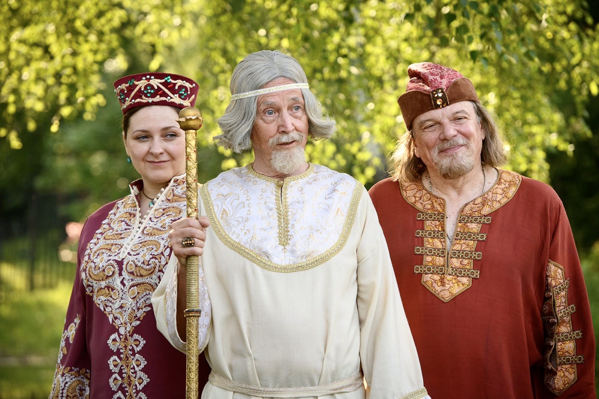 В роли царя Берендея в новом фильме Натальи Бондарчук «Снегурочка»